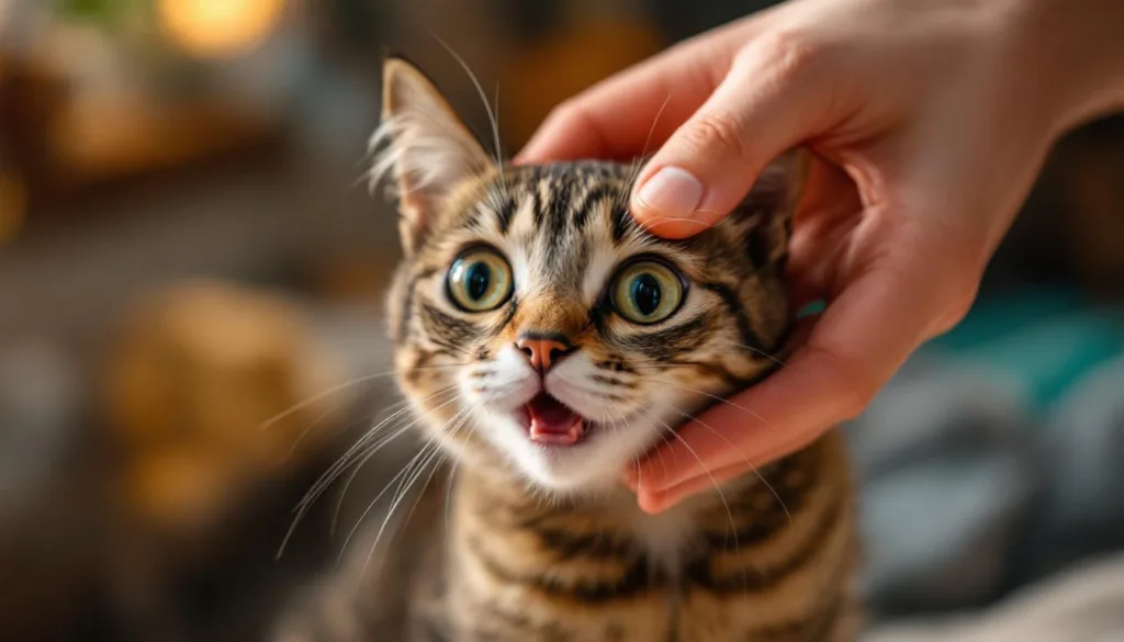 descubre qué pasó cuando acaricié a mi gato en esos lugares prohibidos y cómo reaccionó de manera sorprendente. una historia divertida y tierna para los amantes de los felinos.