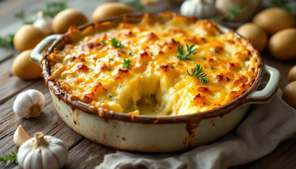 descubre cómo preparar un gratín de patatas fundente y dorado sin necesidad de horno ni sartén, de forma fácil y rápida.