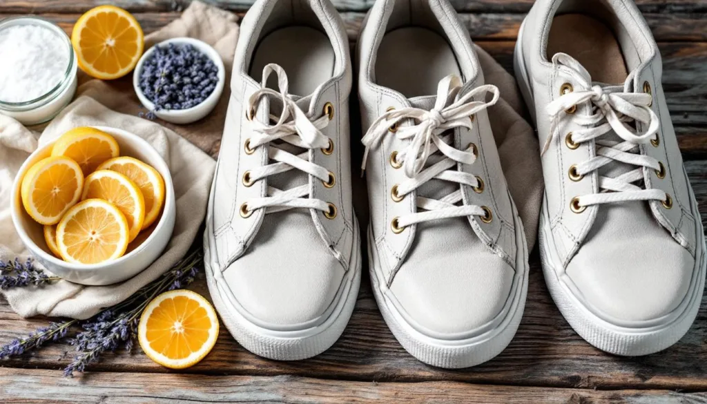 descubre por qué estos remedios caseros son efectivos para eliminar el mal olor de tus zapatos de forma permanente y mantenerlos frescos todo el día.