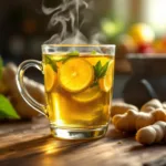 descubre cómo la infusión de jengibre puede aliviar los dolores menstruales rápidamente, gracias a sus propiedades antiinflamatorias y analgésicas naturales.