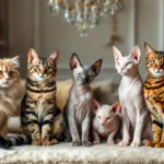 descubre las 5 razas de gatos más exclusivas y caras, reveladas por un criador, que solo los más adinerados pueden permitirse tener.