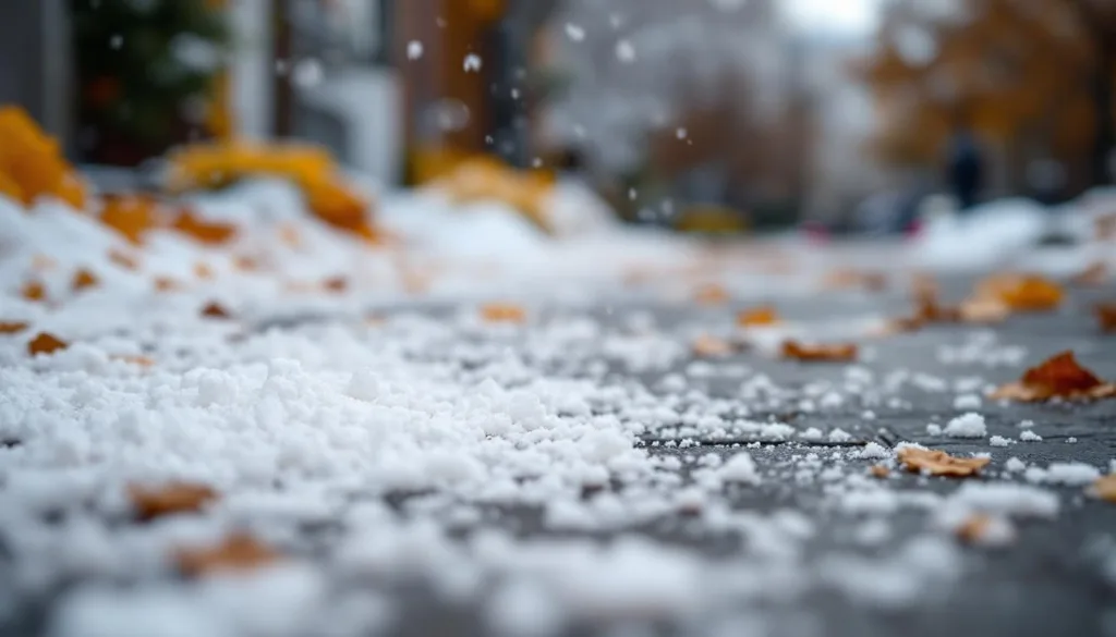 un experto explica las razones para usar azúcar en la acera en lugar de sal y cómo esta práctica puede ser más efectiva y segura.