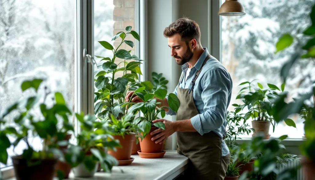 un jardinero experto explica por qué no es recomendable trasplantar plantas de interior durante el invierno para asegurar su salud y crecimiento óptimo.